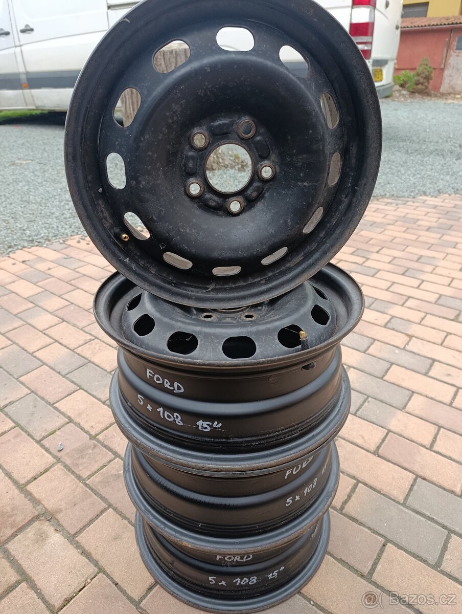 Plechové disky Ford Focus 2 15"