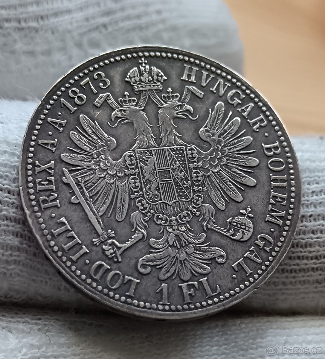 Stříbrný RU Zlatník 1873 bz - Lepší ročník