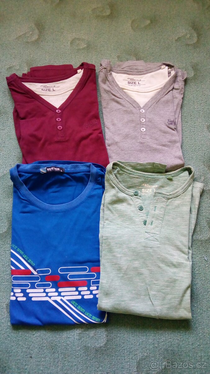 Trička v. L - XL