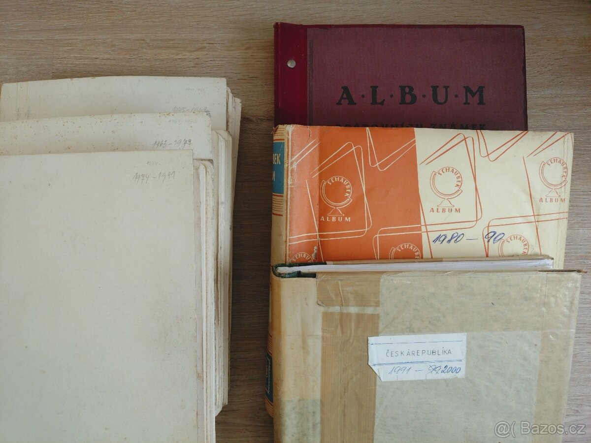 Sbírka známek Československo 1918-2000