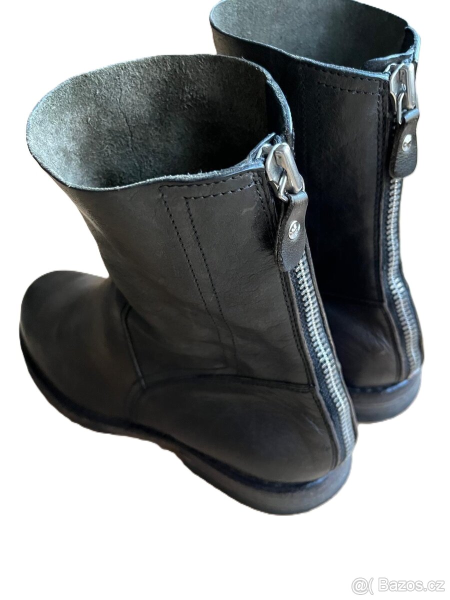 Boty Moma z z pravé kůže, vel 42