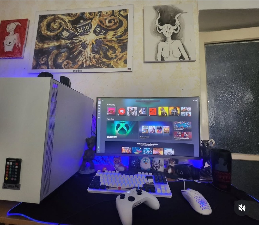 Herní PC sestava: RTX 3070 / i7 / 32GB RAM / Kompletní setup