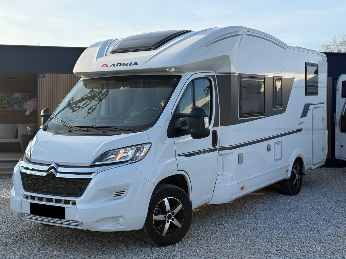 Adria Matrix 600SL Markíza,Solar,Vzduchový p.,Inverter,Ťažné