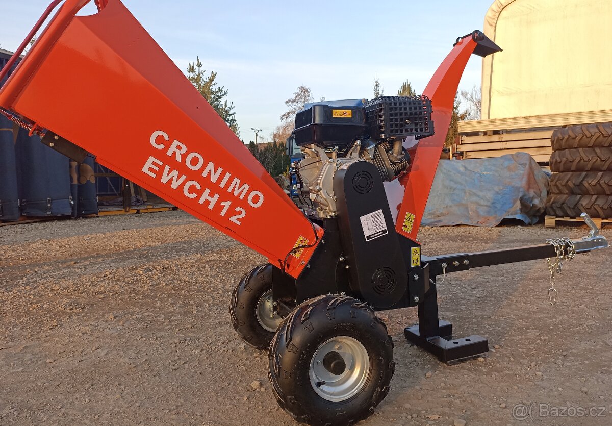 Štěpkovač za malotraktor