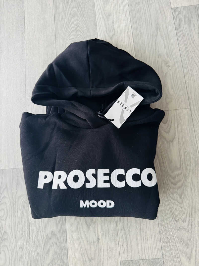 Teplá mikina s nápisem