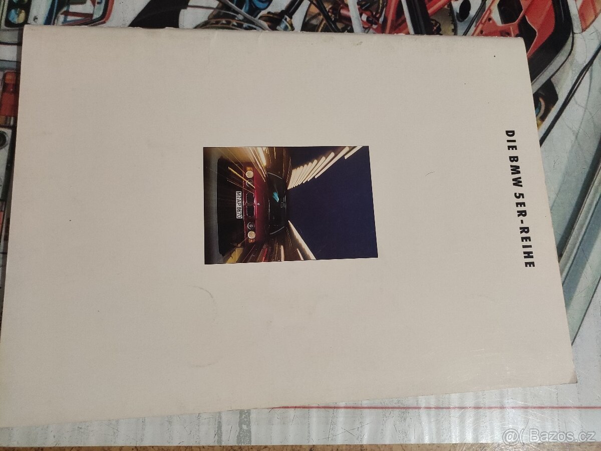 Prospekt BMW 5. série E34