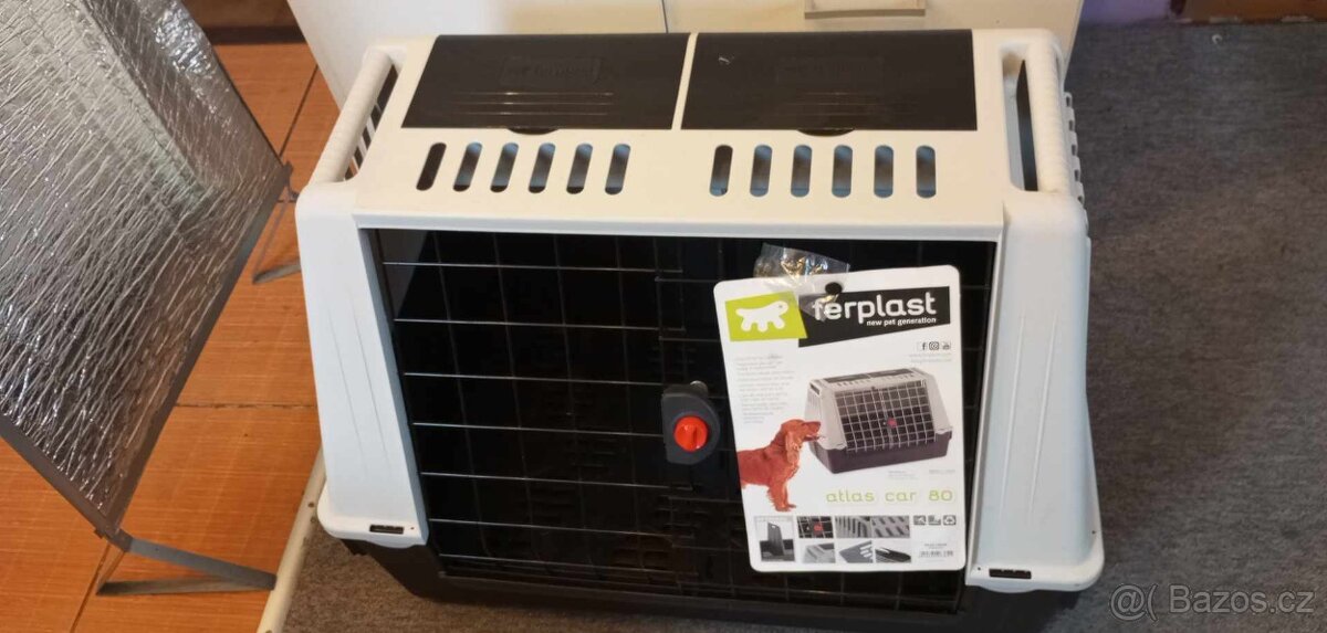 Nová psí přepravka do auta - Ferplast ATLAS CAR 80 PC/2490K