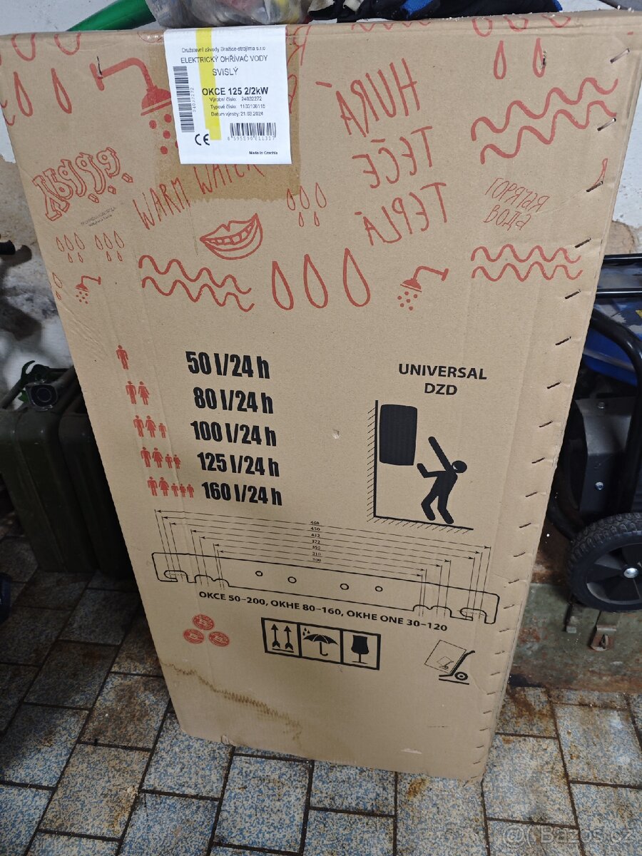 Kompletní ohřev vody přes solární panely