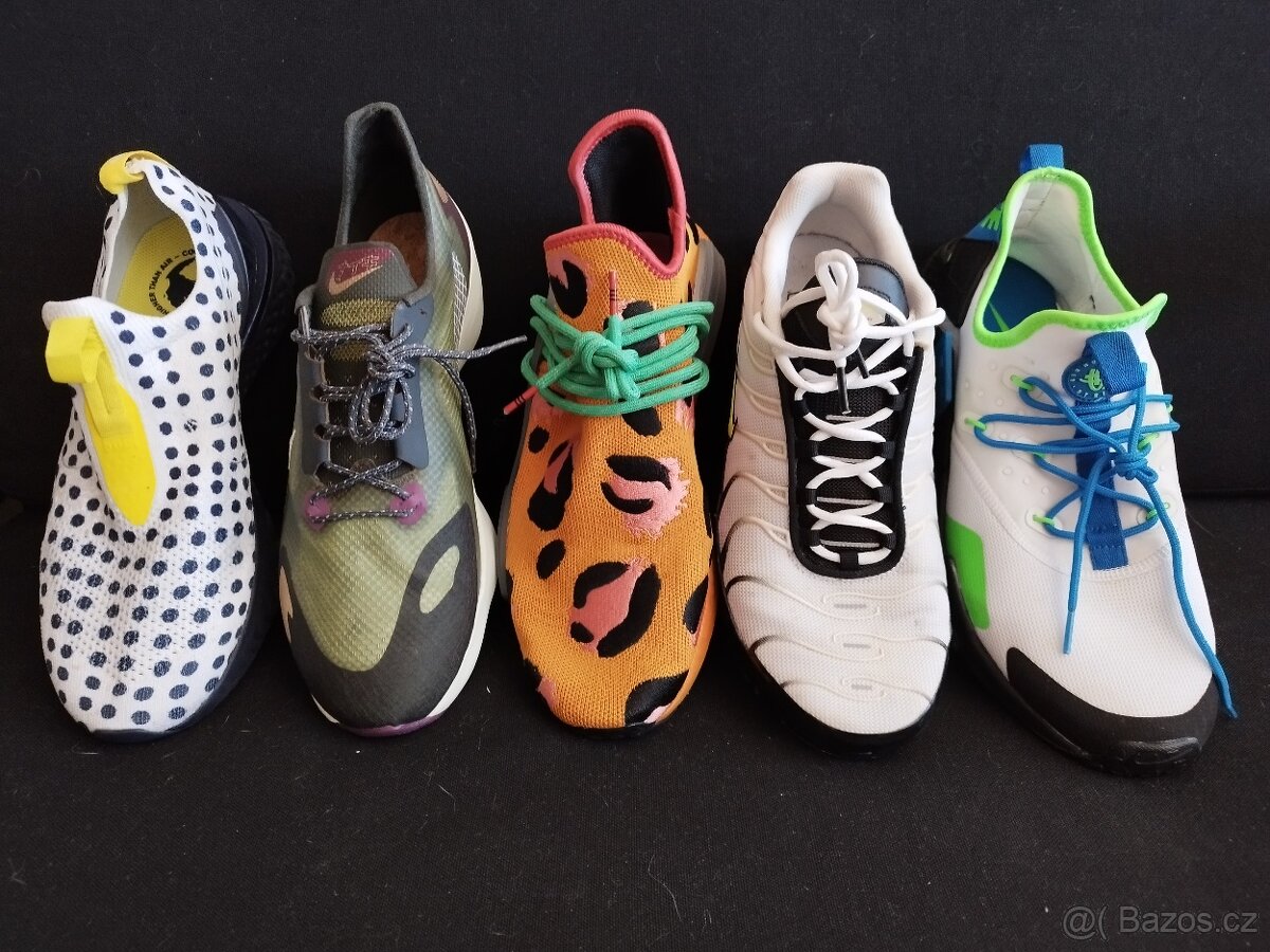 5 x boty různé druhy