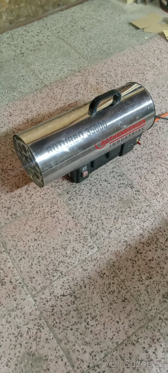 Plynové topidlo 34kw