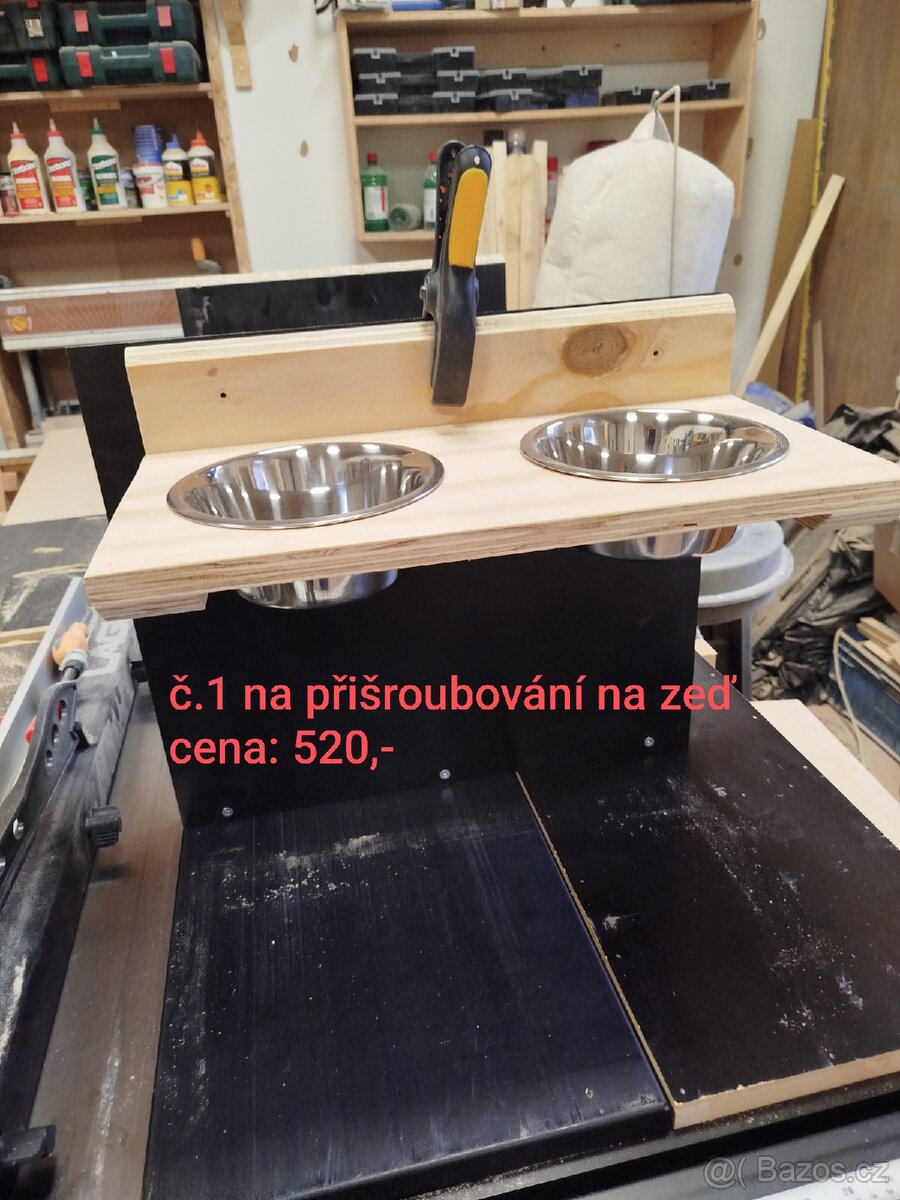 Vyvýšené misky pro psy