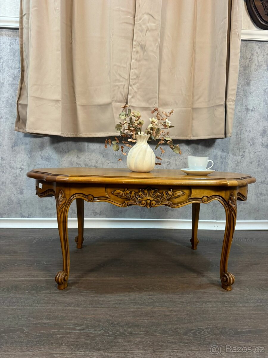 Starožitný konferenční salonní stůl (142040)