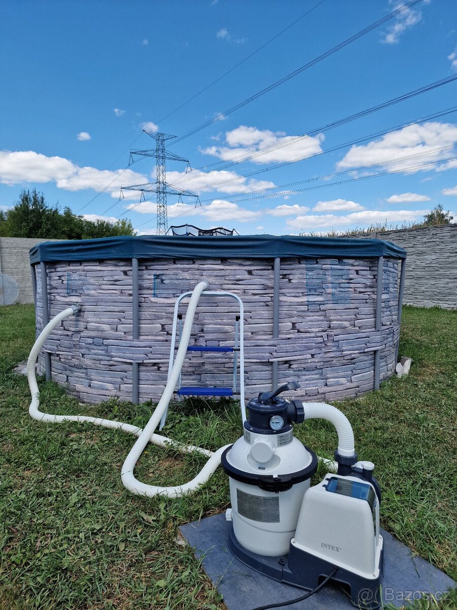 Bazén Marimex včetně příslušenství v záruce