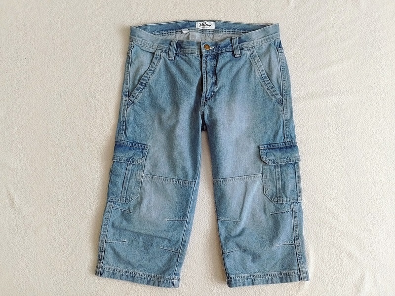 Džínové 3/4 kalhoty