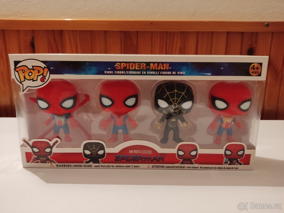 Spider-Man vinylové figurky (set 4 ks)