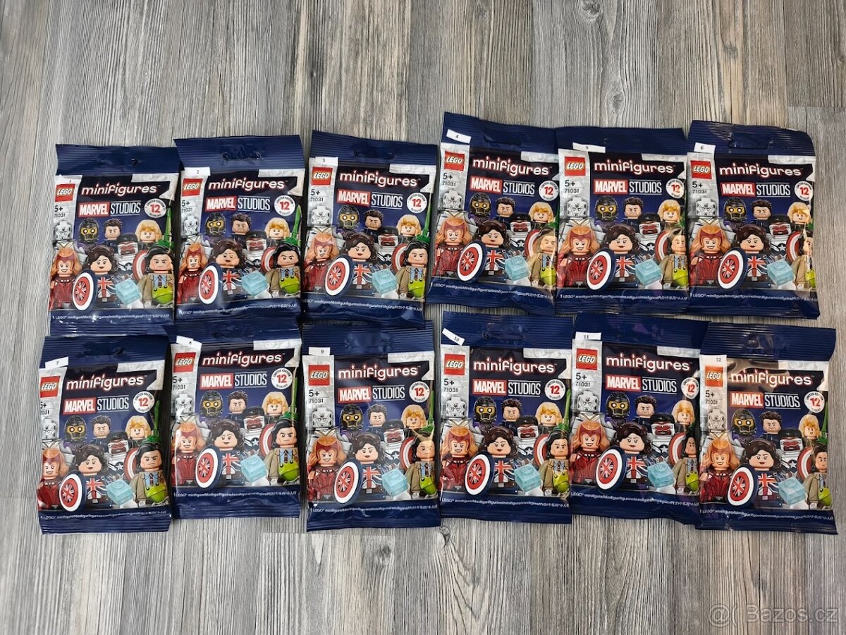 Lego minifigures Marvel 1 - 71031 - celá série - Nové