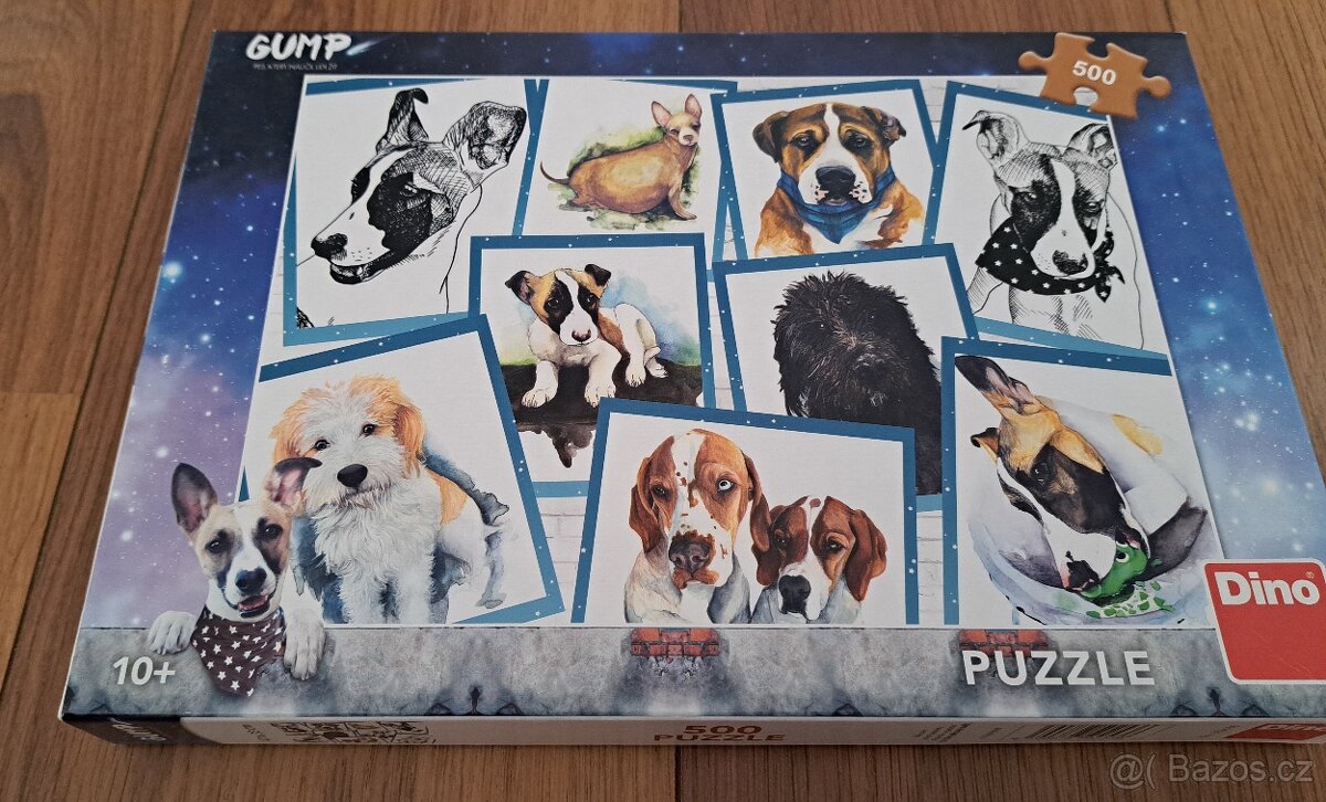 Puzzle Dino Gump 500ks 10+