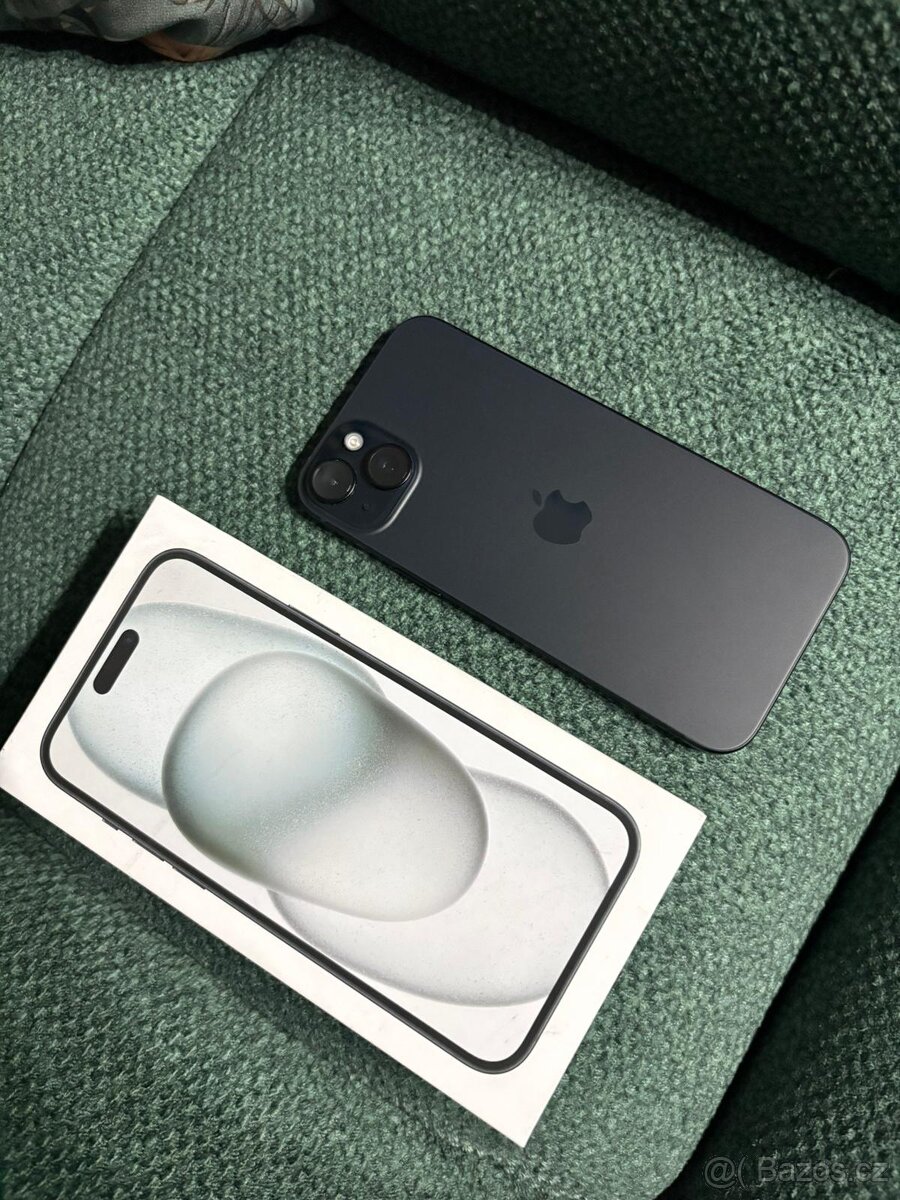 Iphone 15 plus 128GB - černá