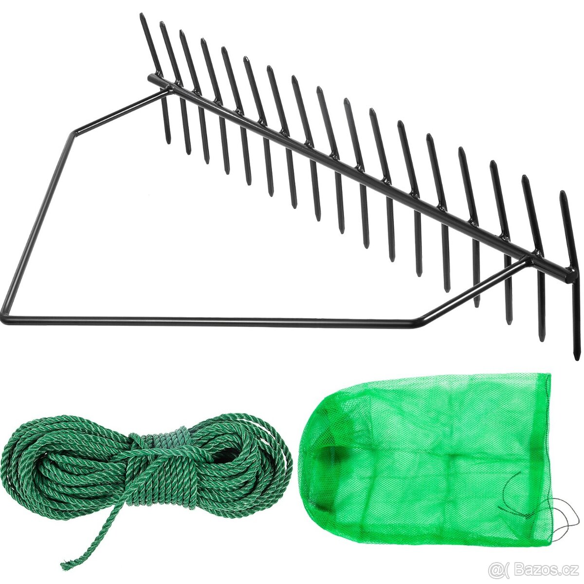 Jezírkové hrábě 81 cm, lano 20 m