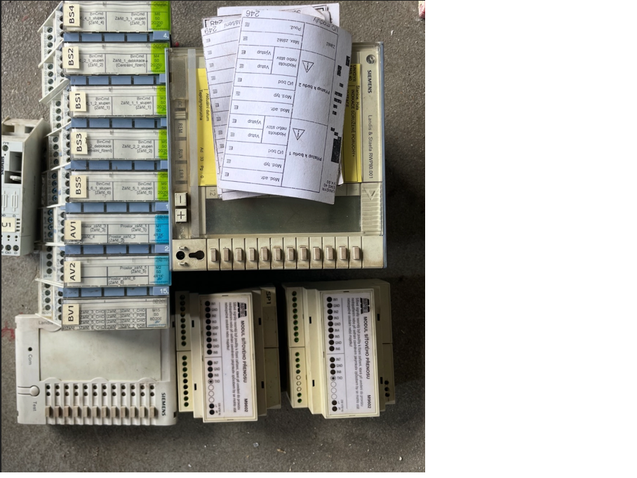 SIEMENS RWP80.001 DDC Procesní podstanice