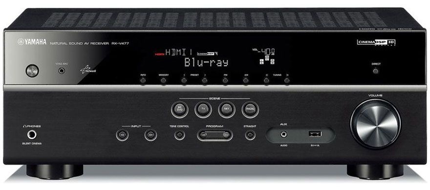Yamaha RX-V 477 | 5.1 | Spotify | AirPlay | USB