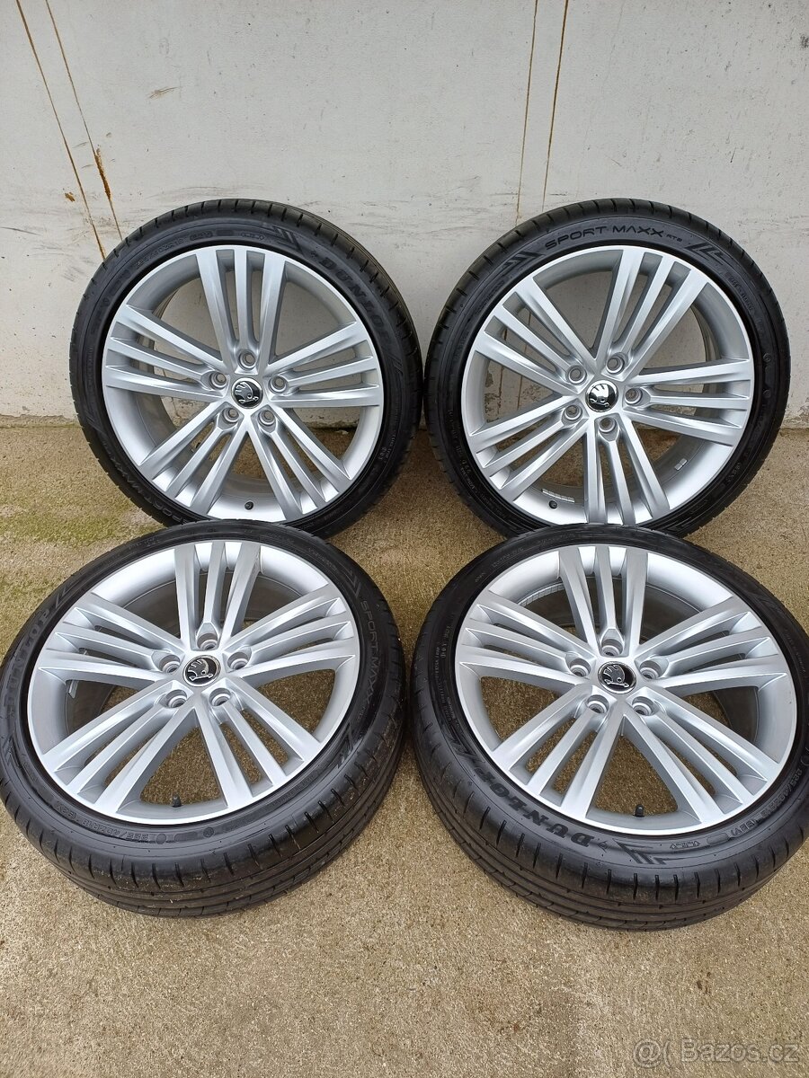 Originál alu kola skoda superb trinity