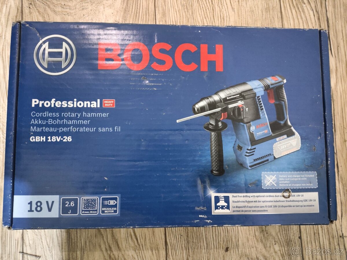 AKU vrtací kladivo Bosch