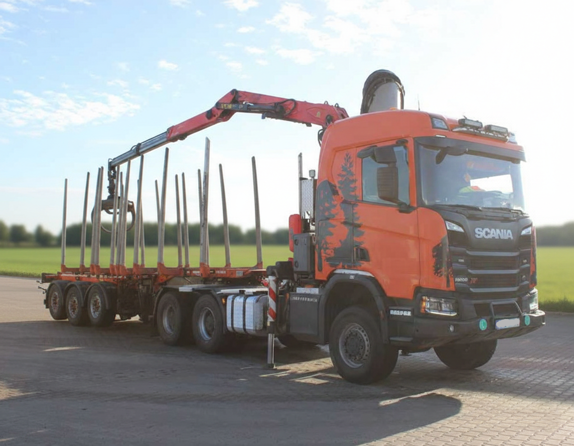 Lesovůz Scania R500