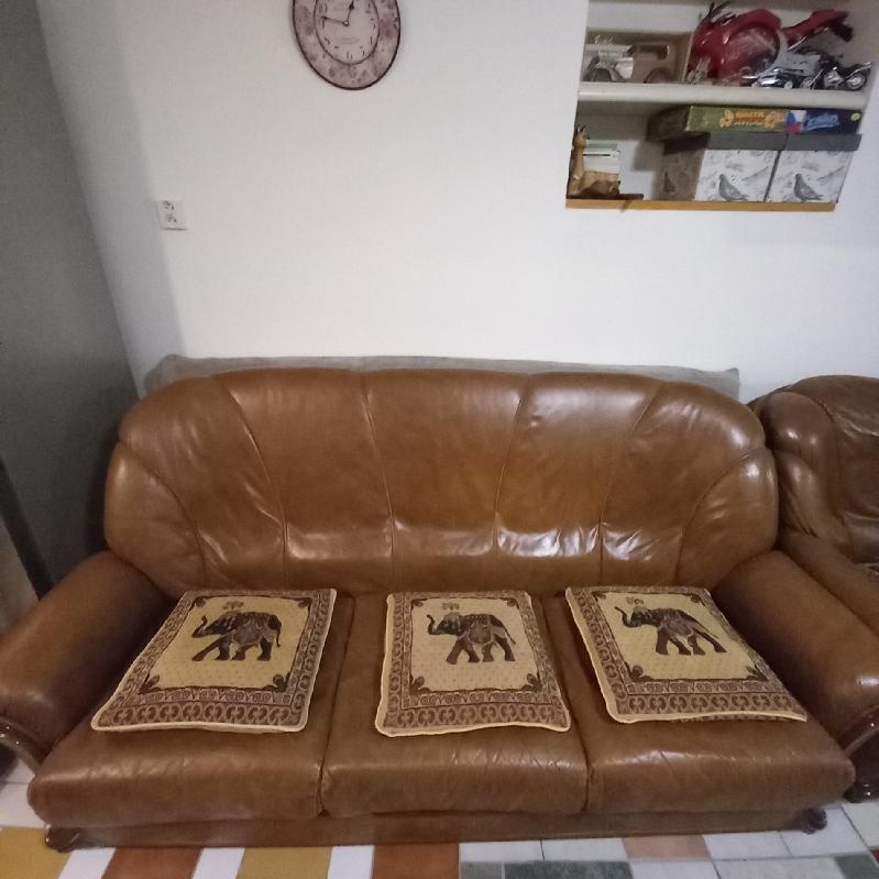 Sedací souprava - kožená