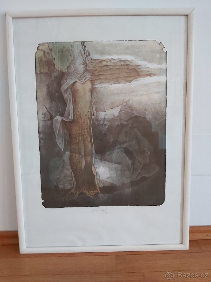 Bohumil Krátký litografie