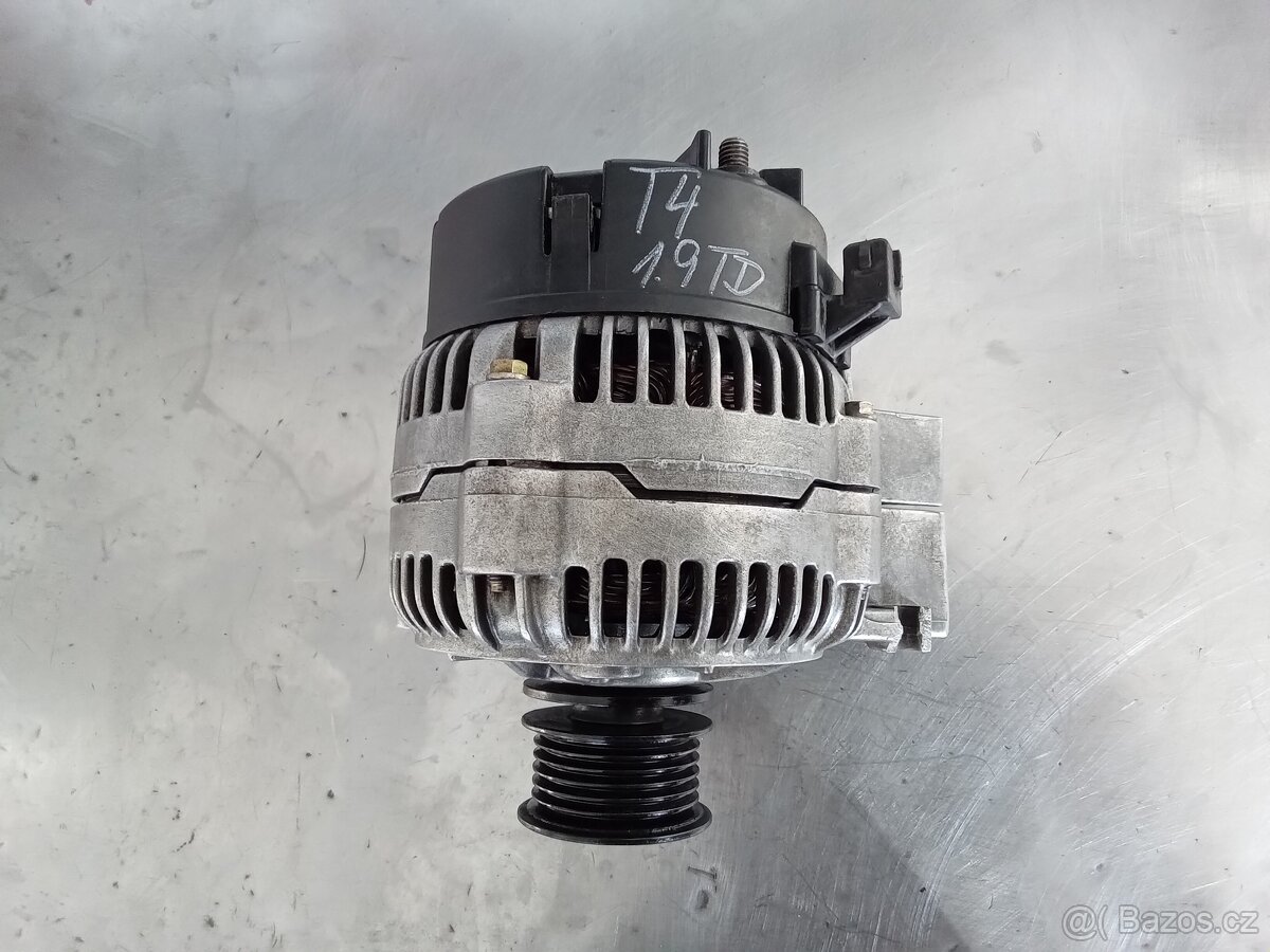VW Transportér T4 1.9D, 1.9TD starter a alternátor