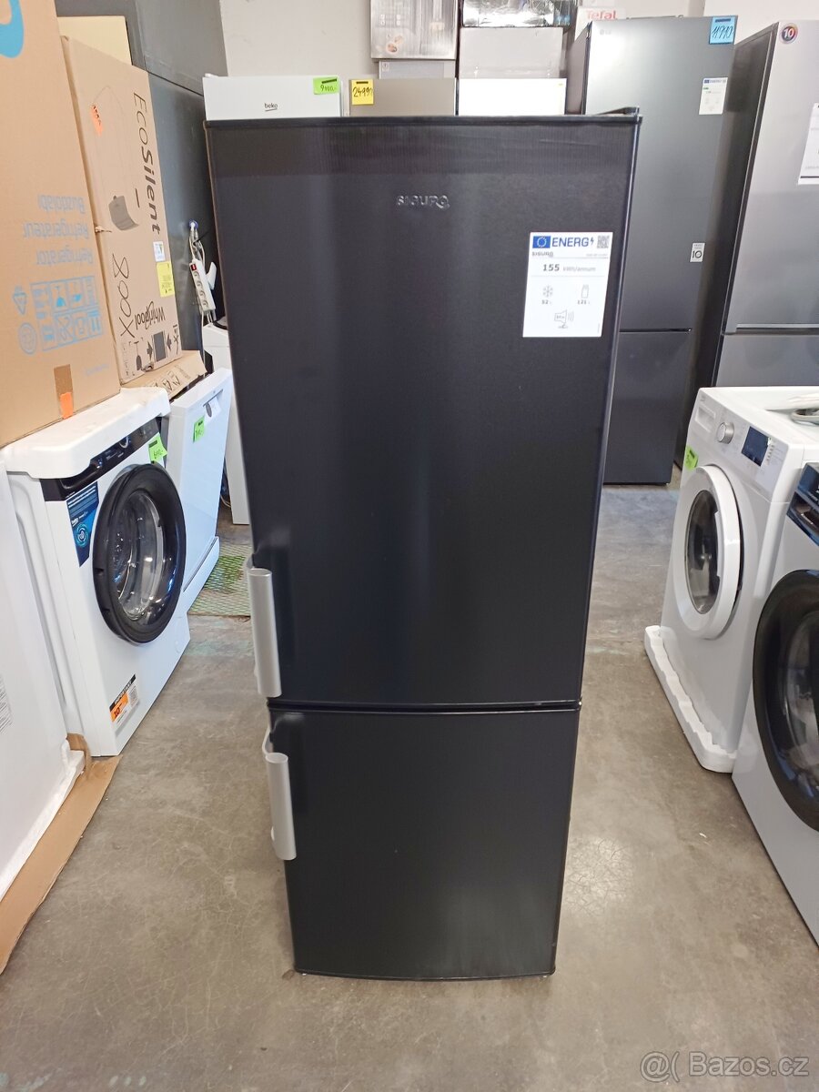 Nová lednička Siguro 143 cm, LowFrost ZÁRUKA