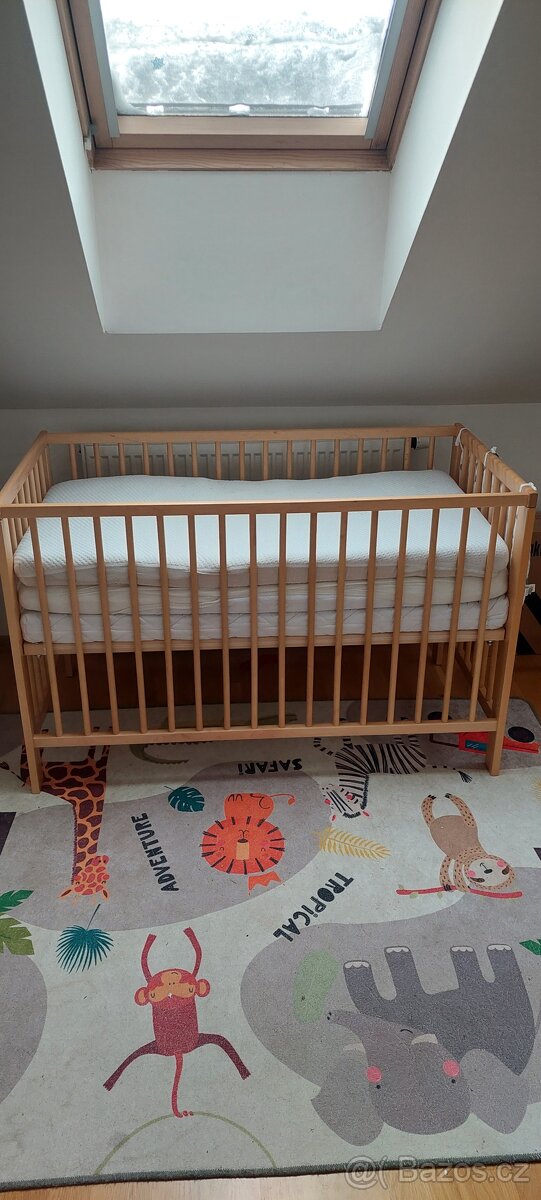 Postýlka GULLIVER IKEA přírodní