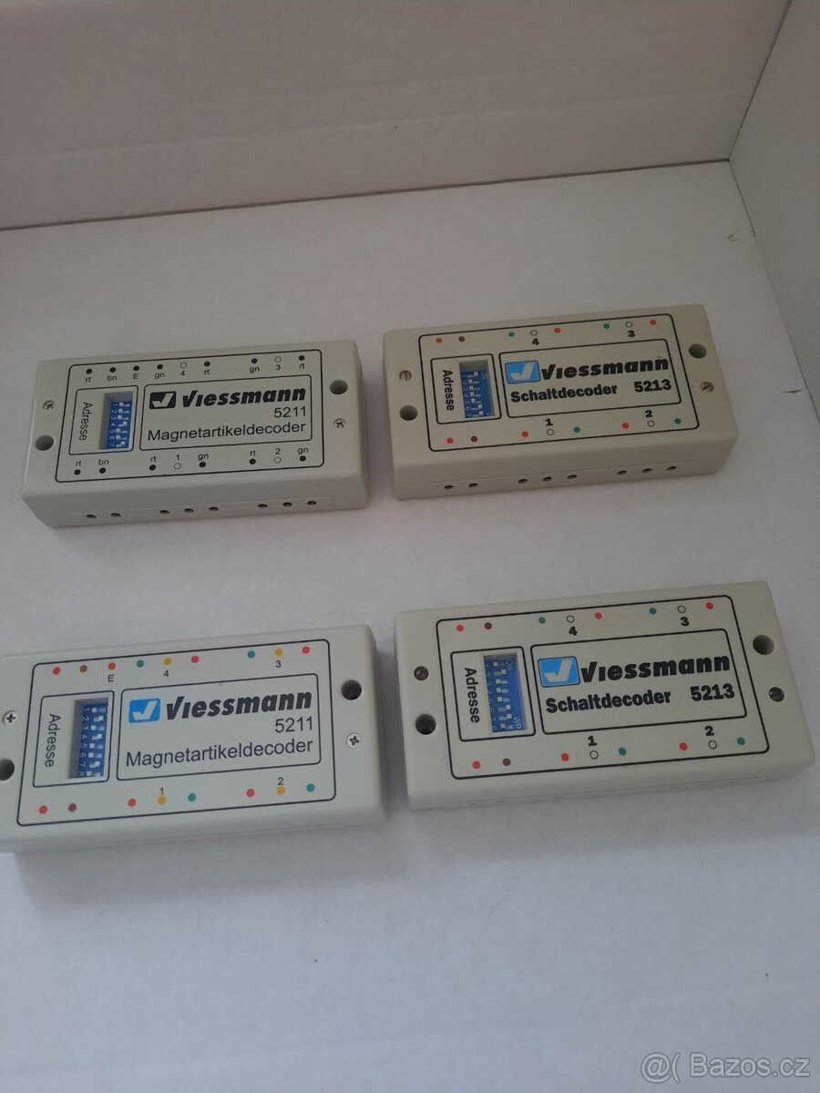 dekodéry Viessmann 5211, 5213 pro Marklin (?)