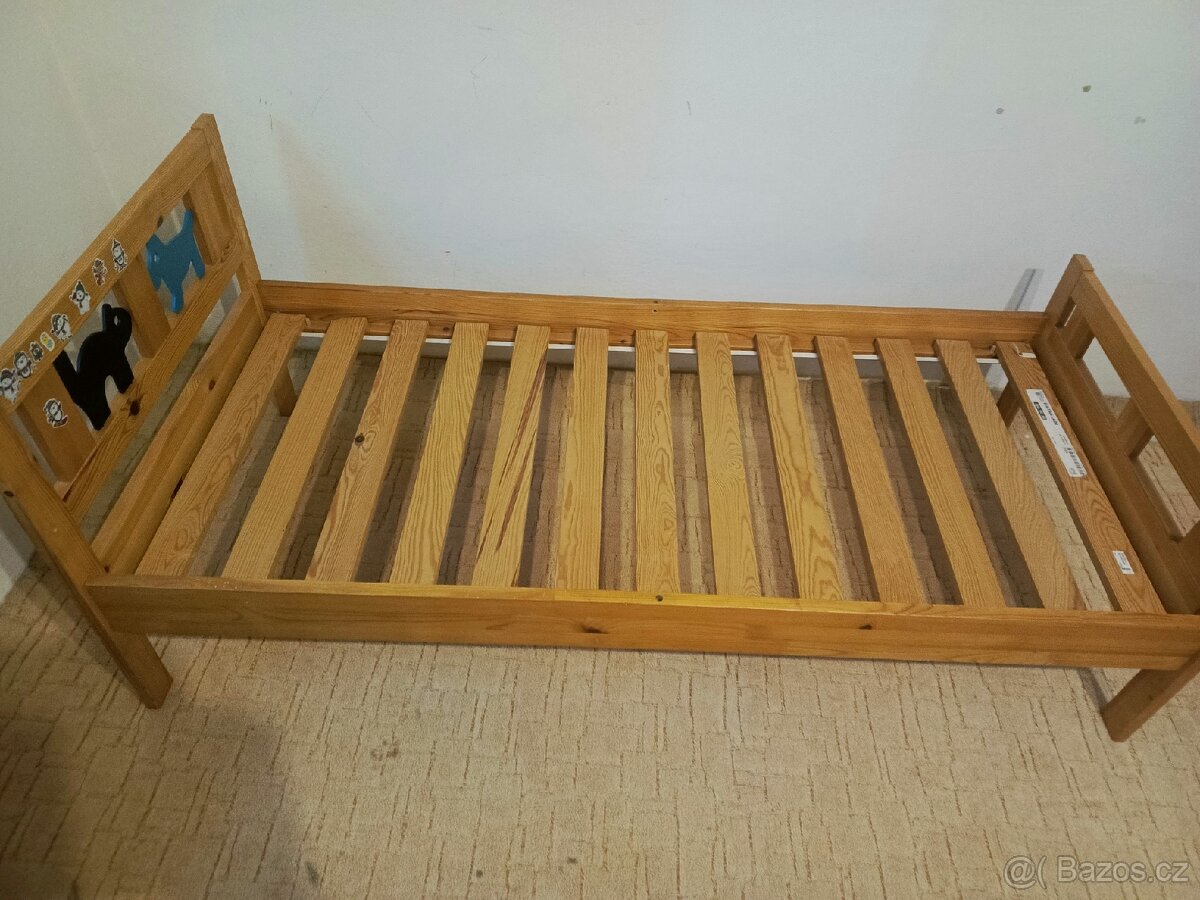 Dětská postel IKEA 70x160 Za čokoládu