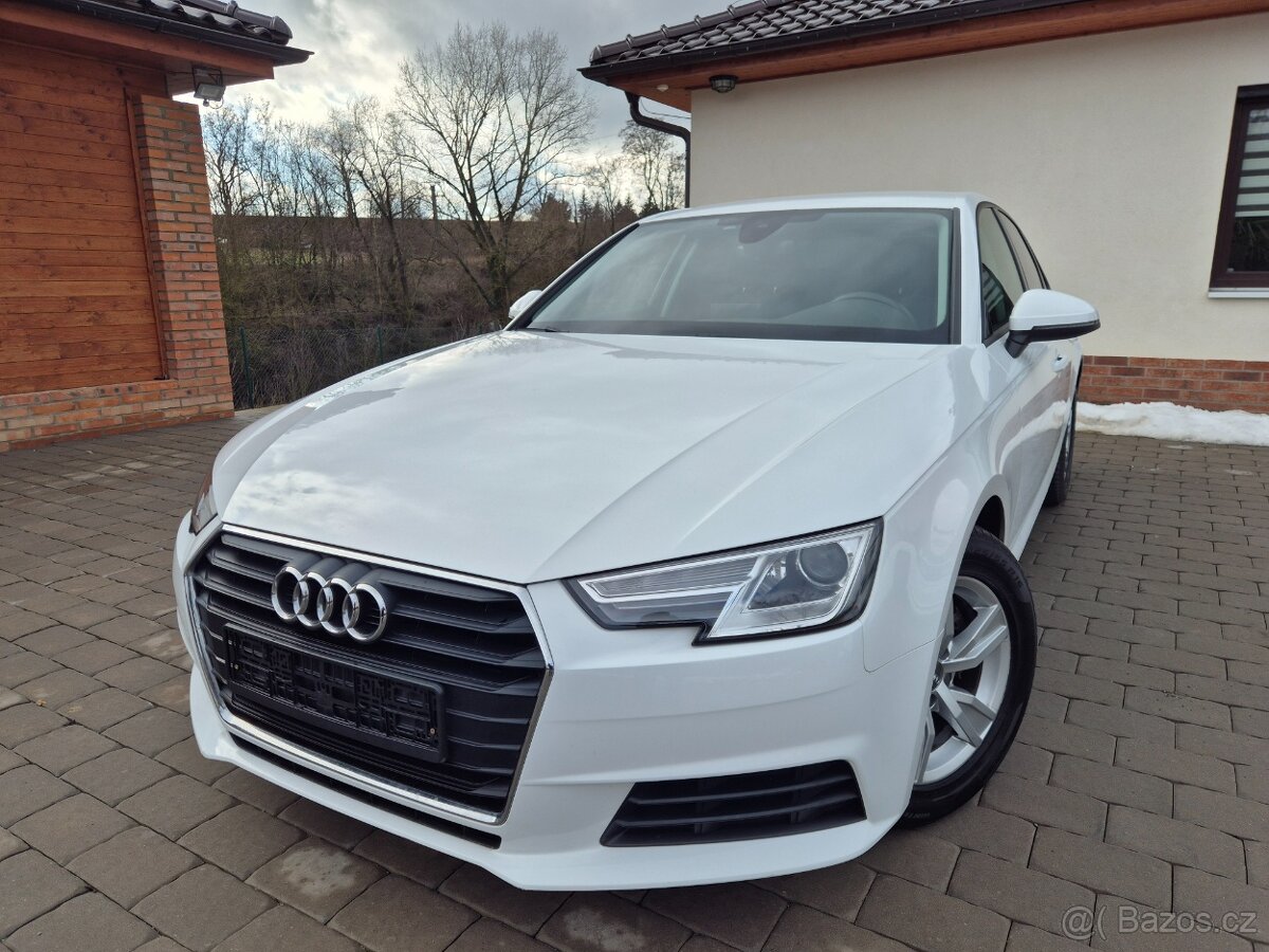 Audi A4 B9 2.0Tdi-manuál-Xenon-2016