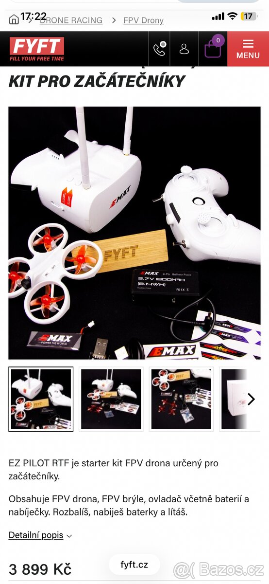 Dron emax ez pilot