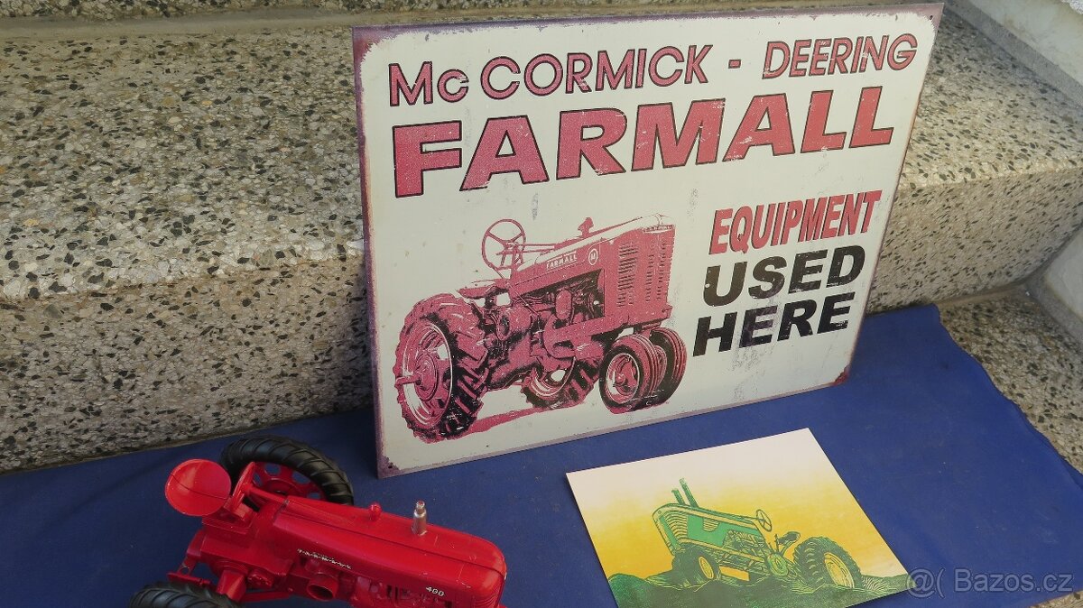 Cedule FARMALL a H. BAMFORD