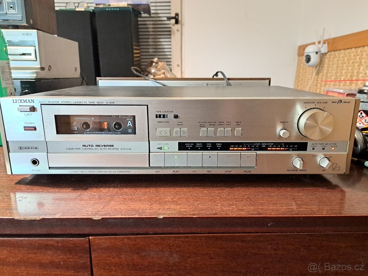 Tape deck Luxman K-405 super stav