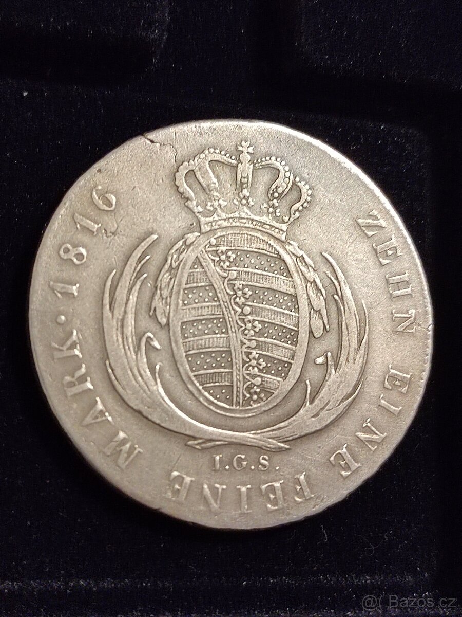 AG mince, 1 Tolar 1816, Sasko