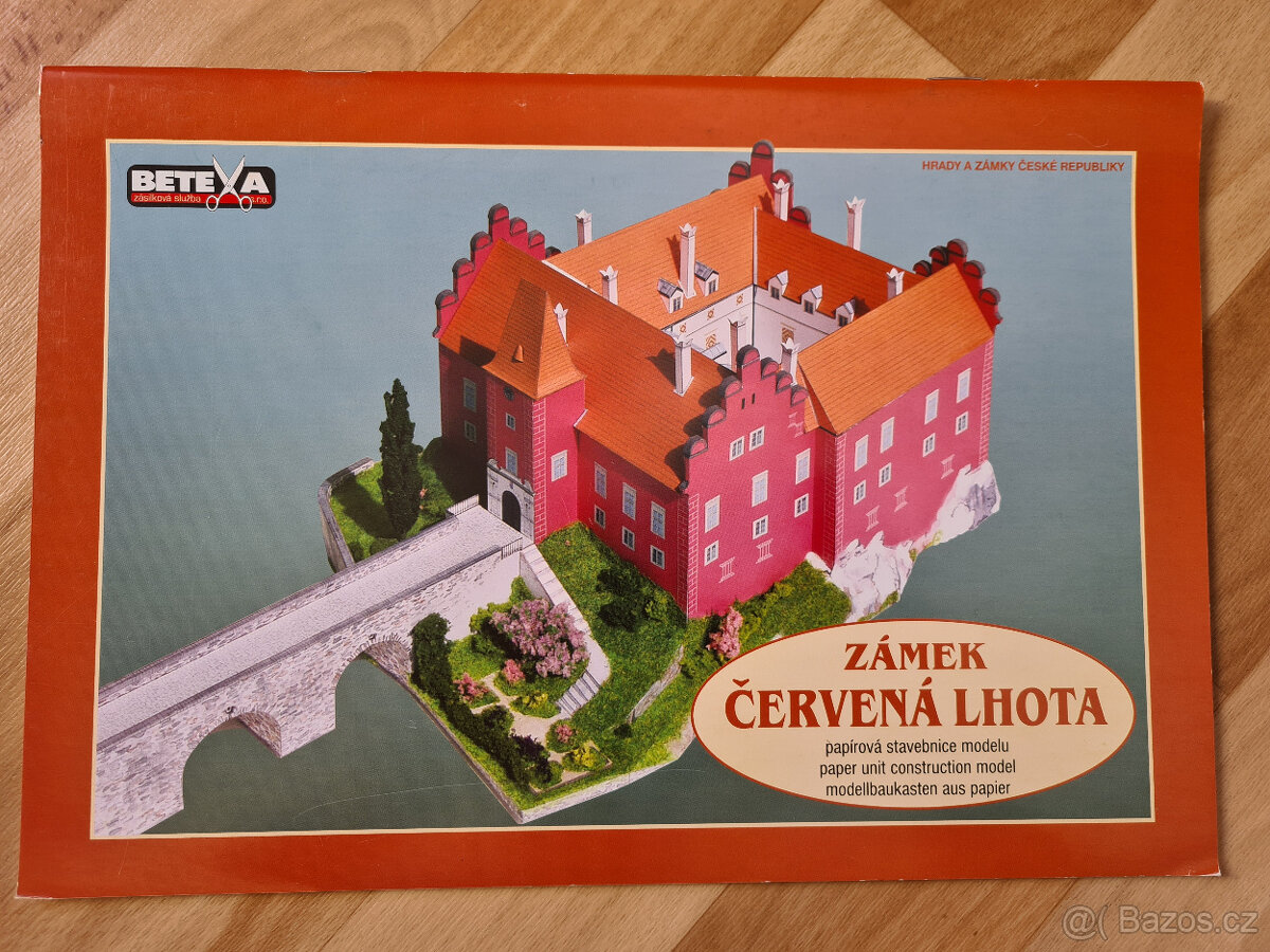 Červená Lhota vystřihovánka