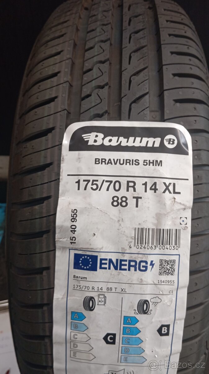 175/70R14 -BARUM -Nové letní