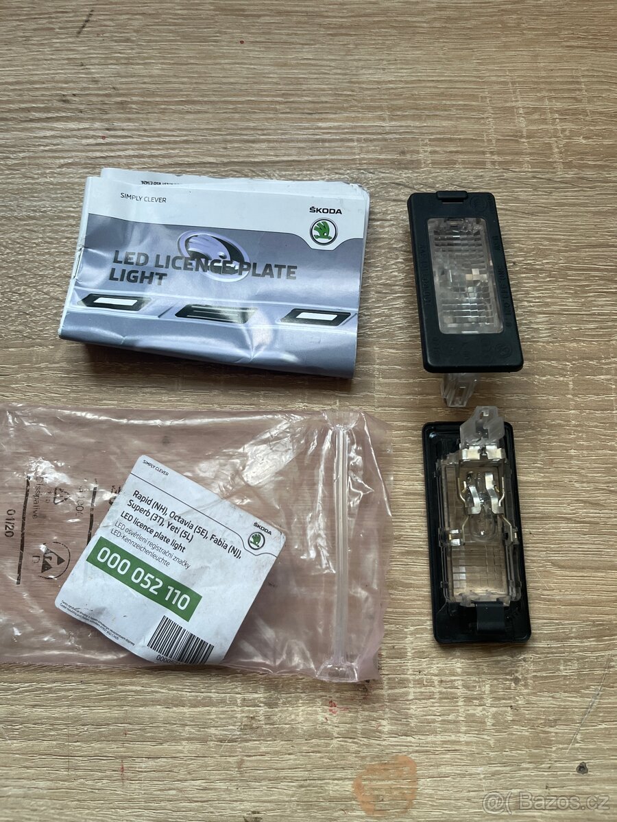 Dobrý den Prodám osvětlení SPZ Škoda