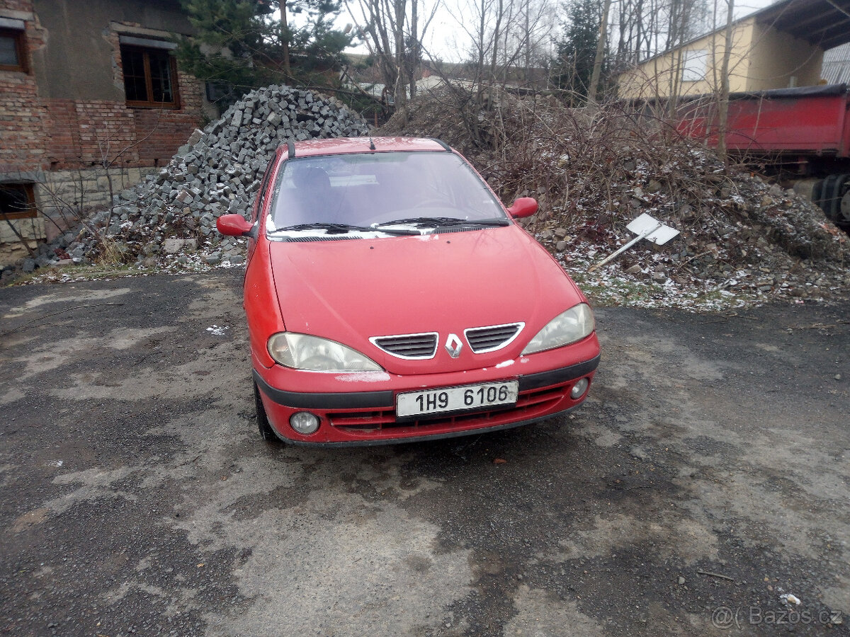 Prodám díly z Renault Megane 1.9 DCI
