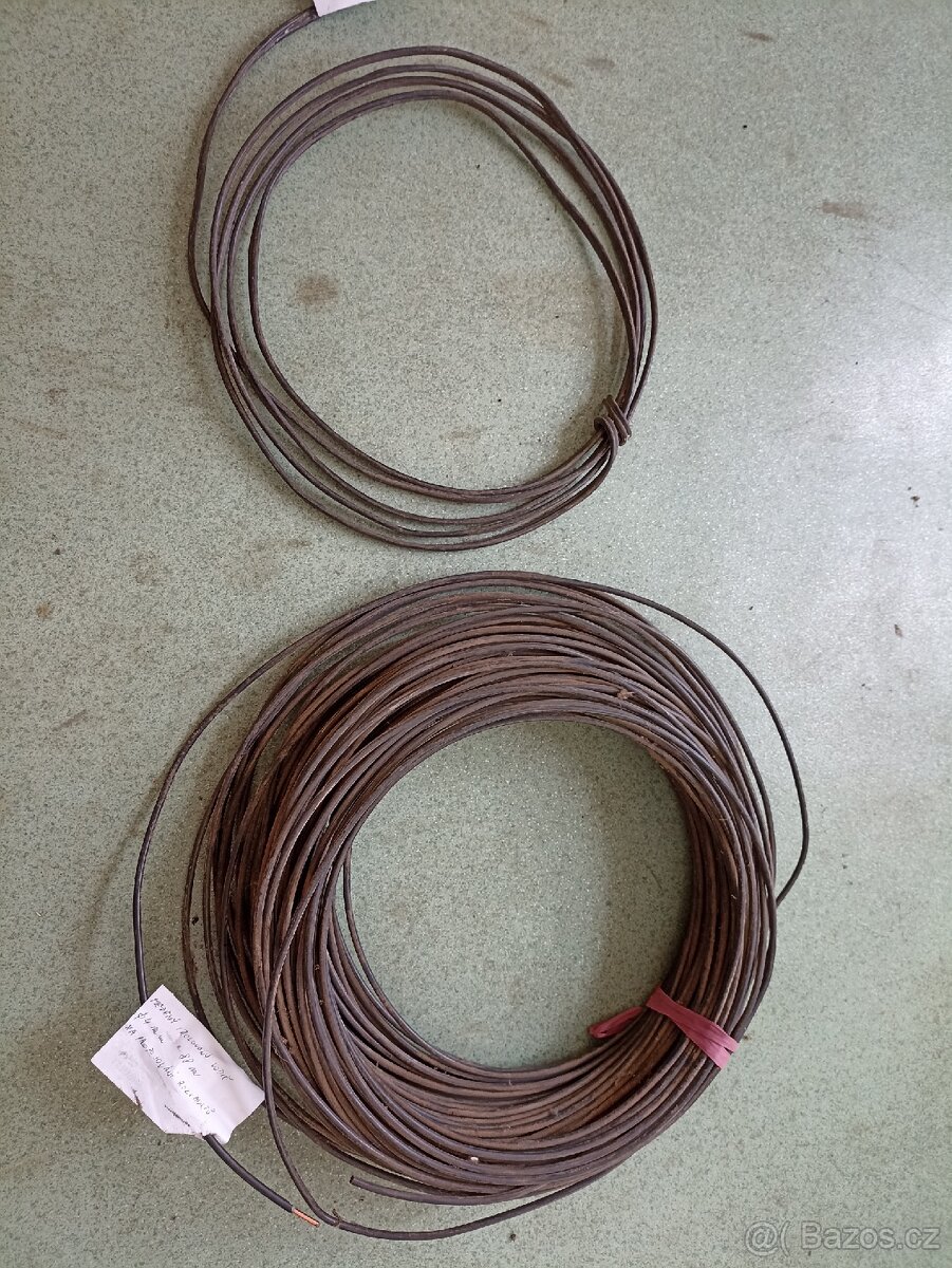 Kabel šňůra gumová prodlužovací
