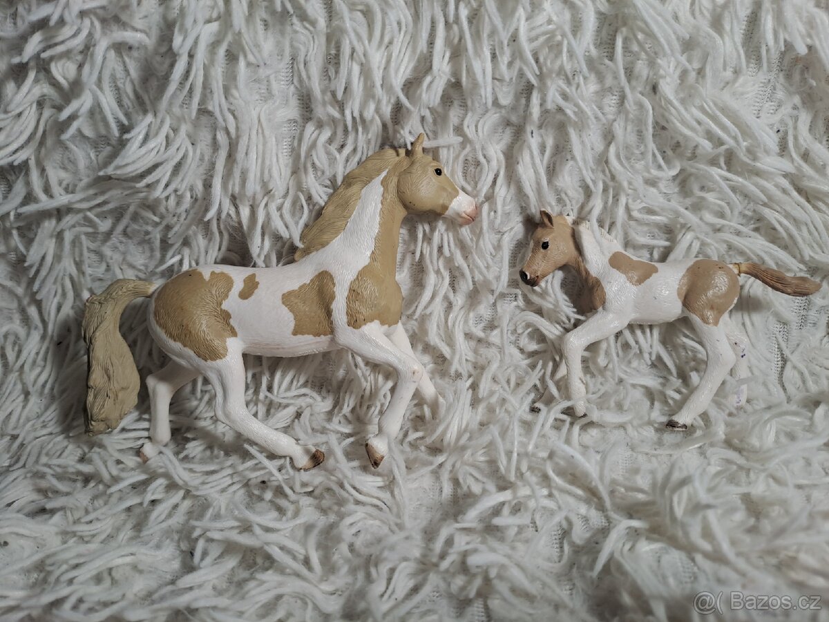 Schleich kobylka a Hříbě