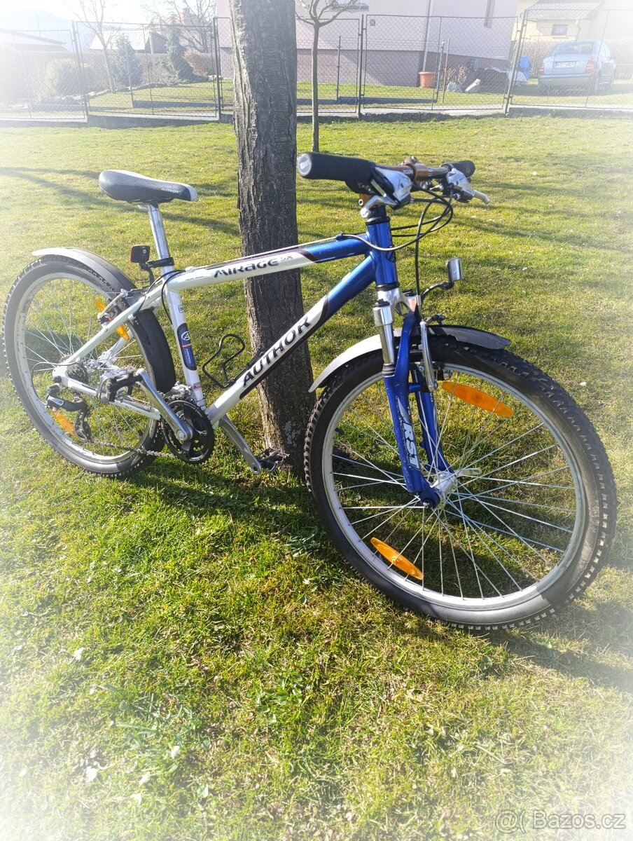 Dětské kolo Author Mirage SX 24'' bílá/modrá