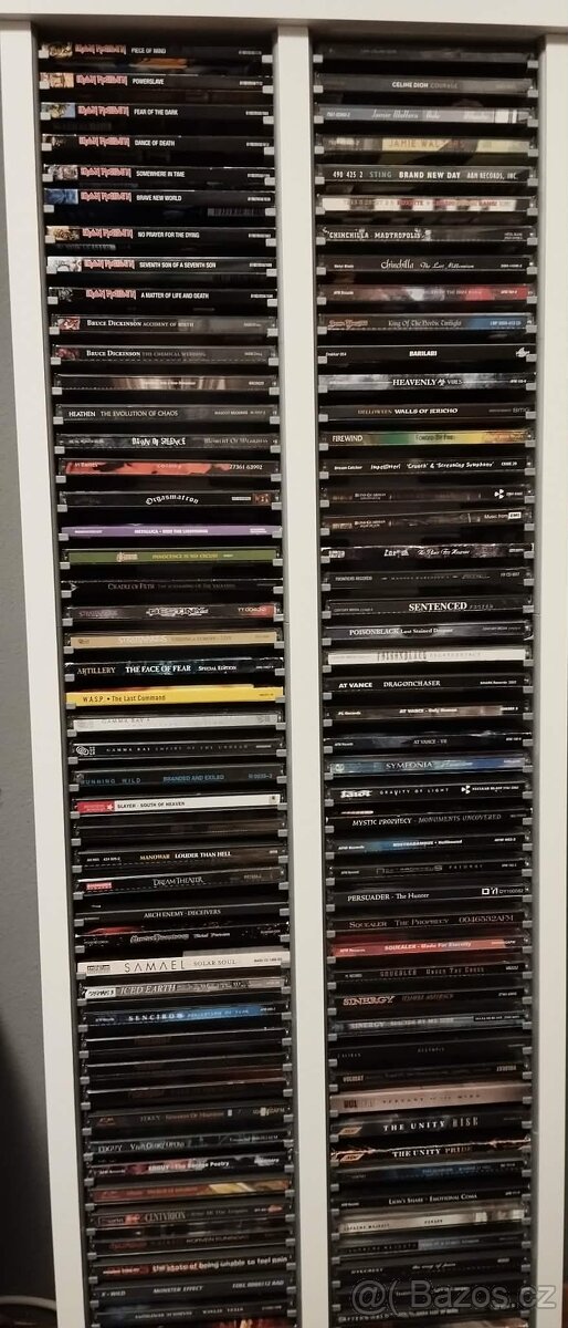 Prodám tyto originální metalové CD
