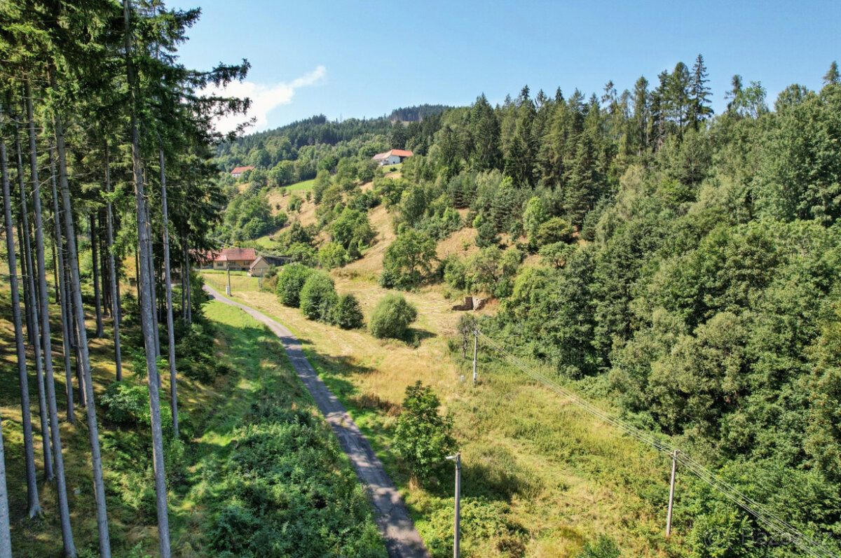 Šimanov na Šumavě, soubor pozemků s možností stavby