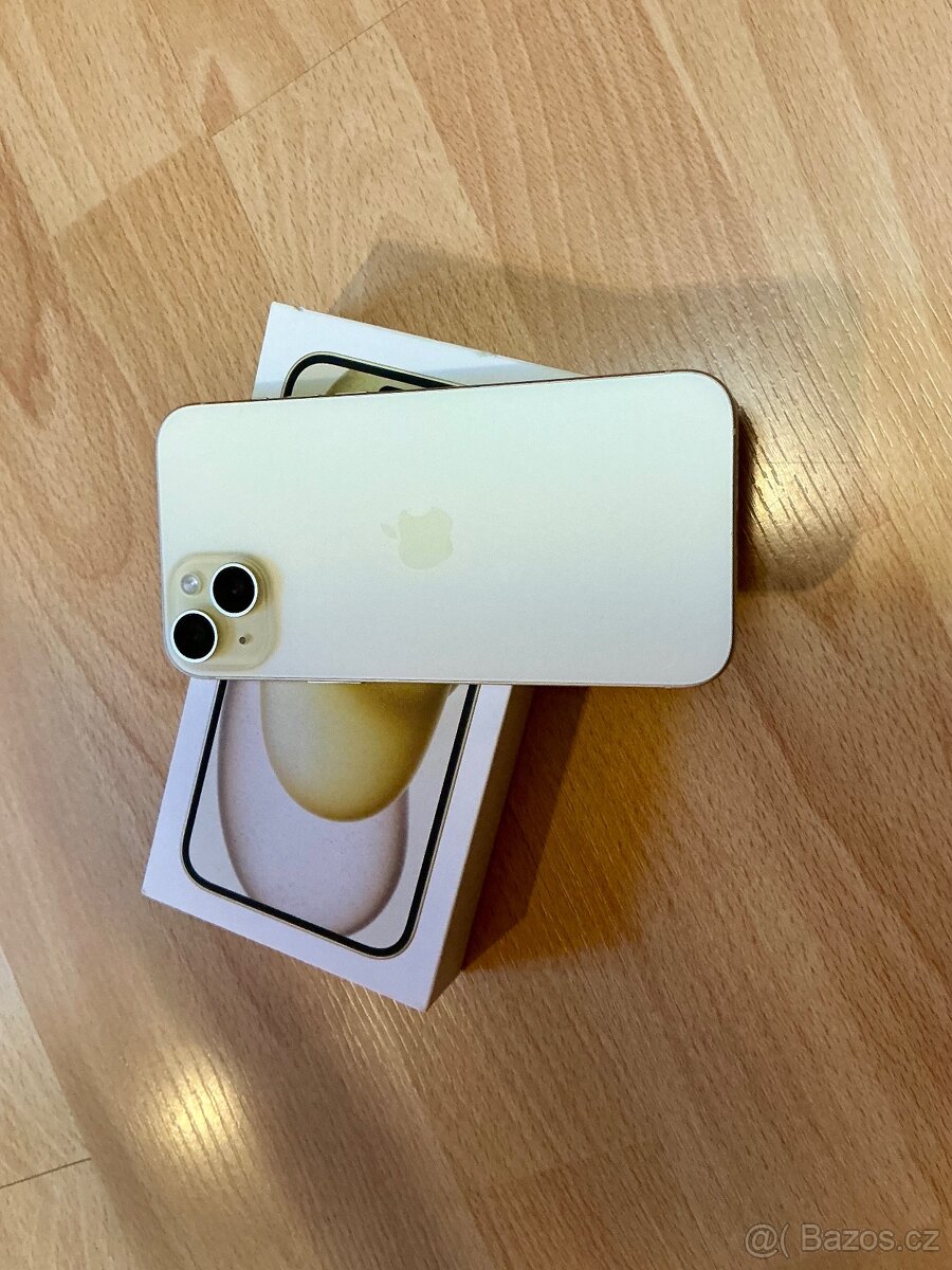 Apple IPhone 15 Plus 128 GB - STÁLE V ZÁRUCE 1 ROK